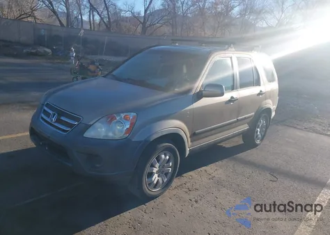 2005 Honda Cr-V Ex из США, поврежденный, VIN JHLRD77875C057434